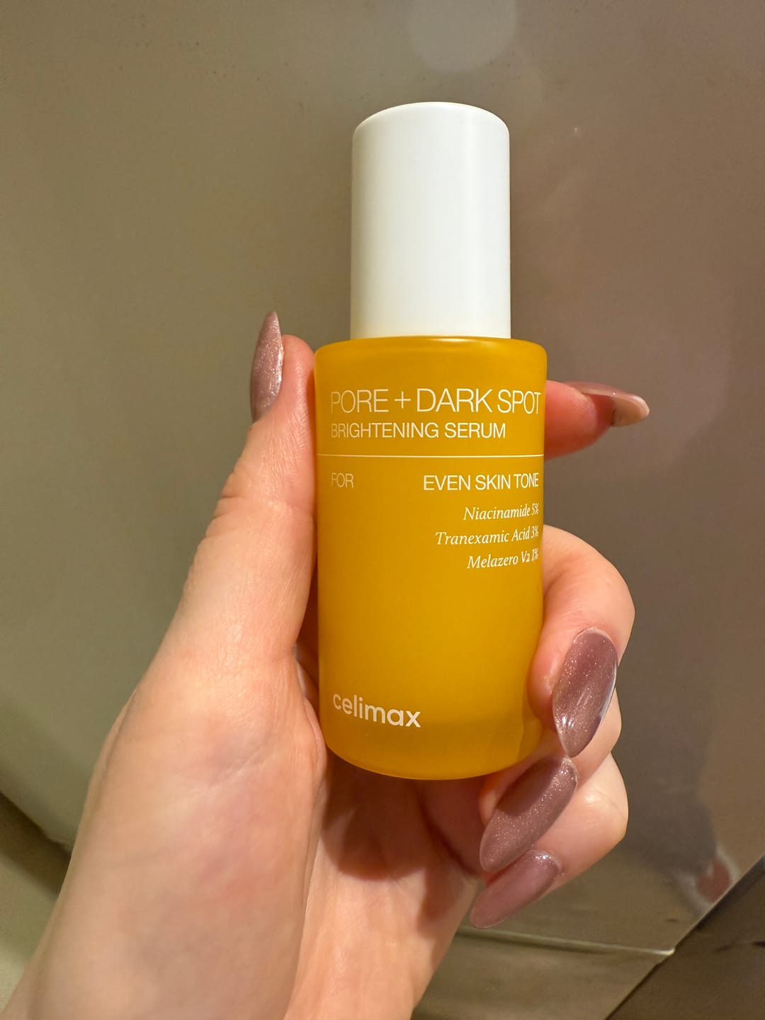Customer photo review of Serums ādas toņa un reljefa izlīdzināšanai Celimax Pore+Dark Spot Brightening Serum