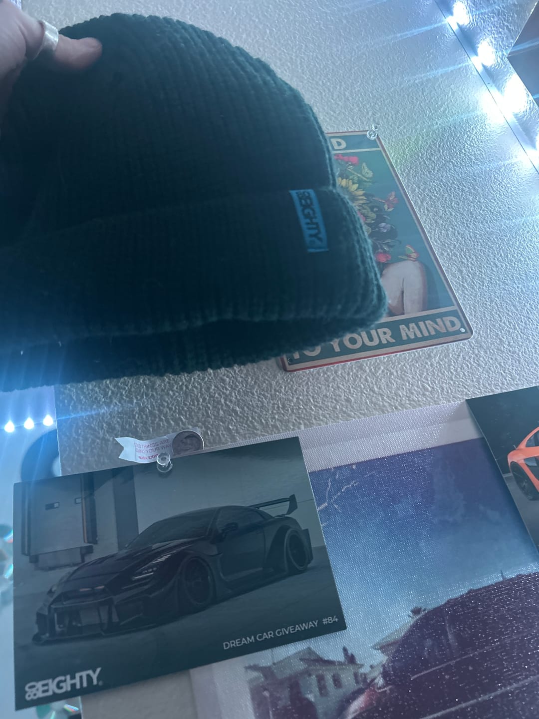 Customer photo review of 80eighty® Onyx Beanie