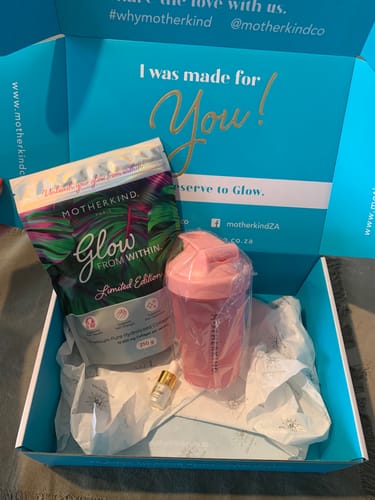Customer photo review of Glow From Within Collagen - 250g | PINK LIMITED EDITION
