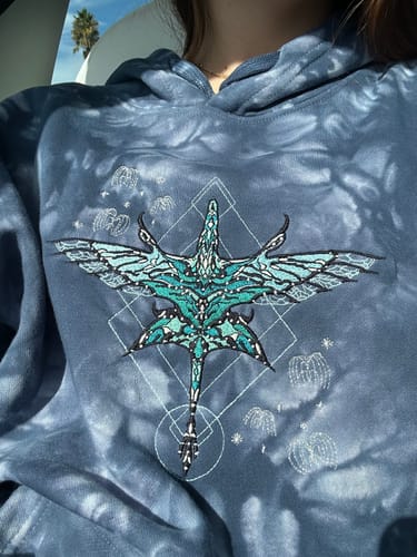 Customer photo review of *PRE-ORDER* Banshee Premium Tie Dye Hoodie