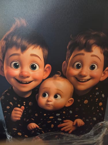 Heike L. review of Personalisierte Leinwand - Animiertes Portrait image 1 out of 1