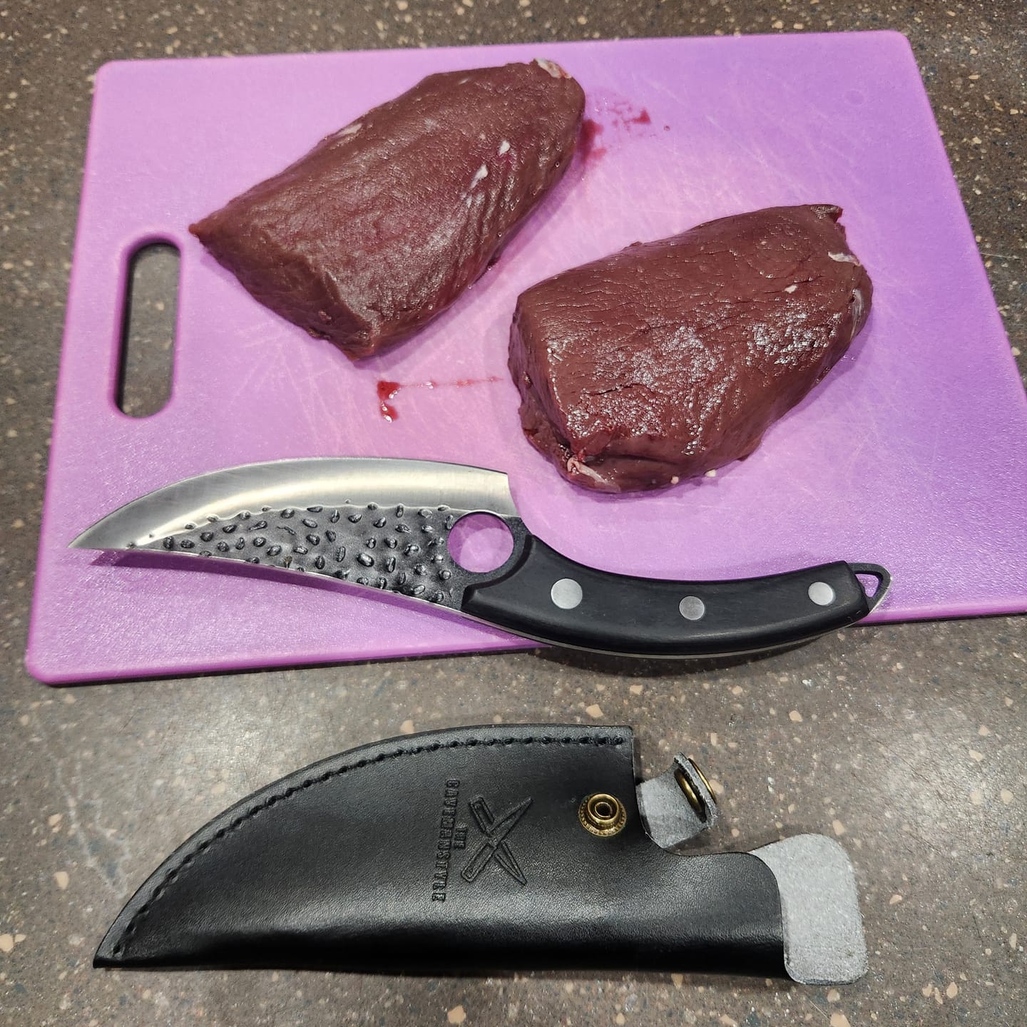 Customer photo review of CAVEMAN™ ULTIMO 1.0 KNIFE