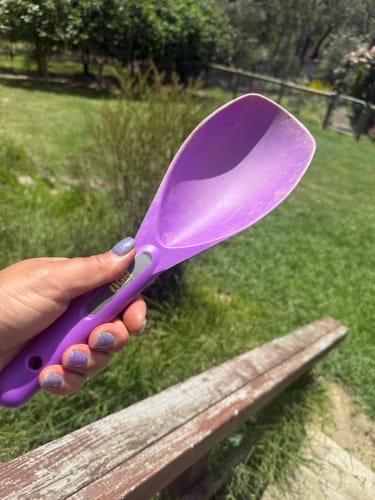 Customer photo review of Prospecting Scoop - Heavy Duty For metal detecting and Sluicing