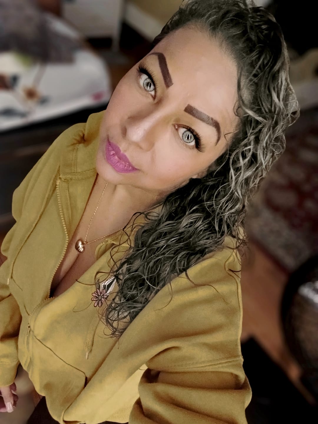 Customer photo review of Cosplay Fairy Gray Colored Contact Lenses