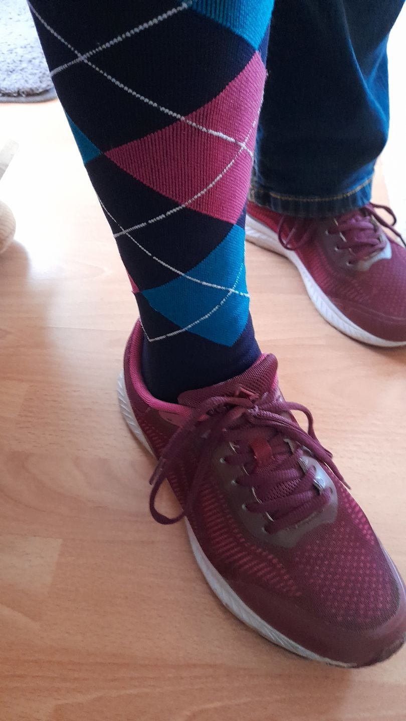 Customer photo review of Kompressionssocken für Damen