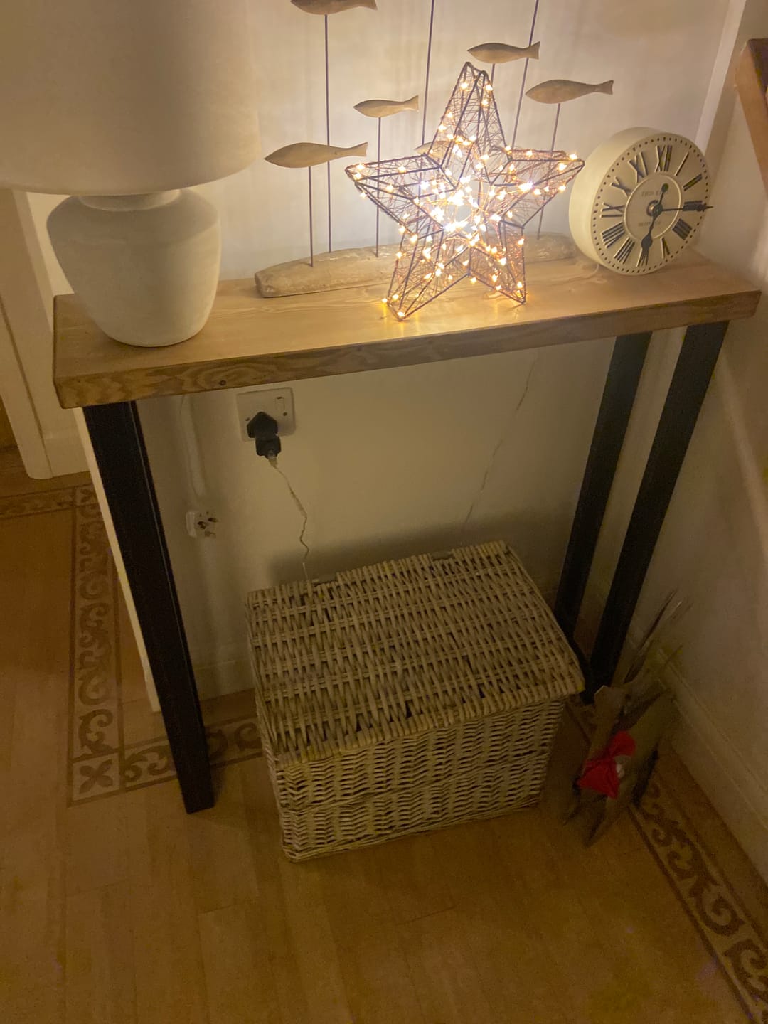 Customer photo review of Rustic Console Table | 22.5cm Depth