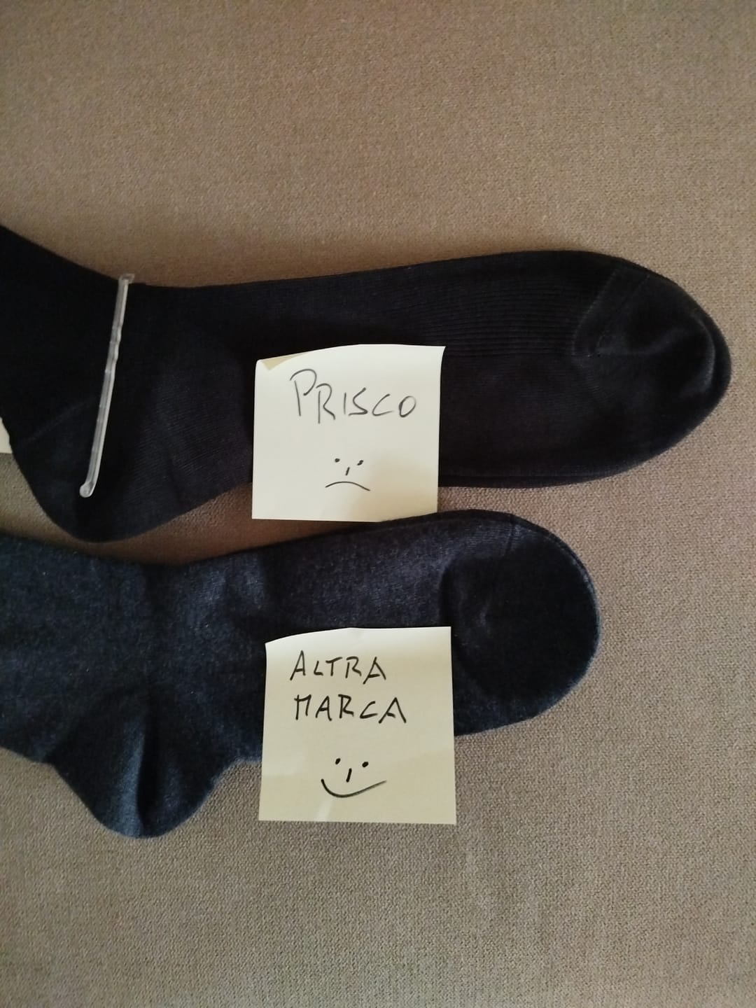Customer photo review of Calza Lunga MicroCostina 1:1 di Scozia per Uomo | Tinta Unita | Confezione da 6 Paia | Principe L