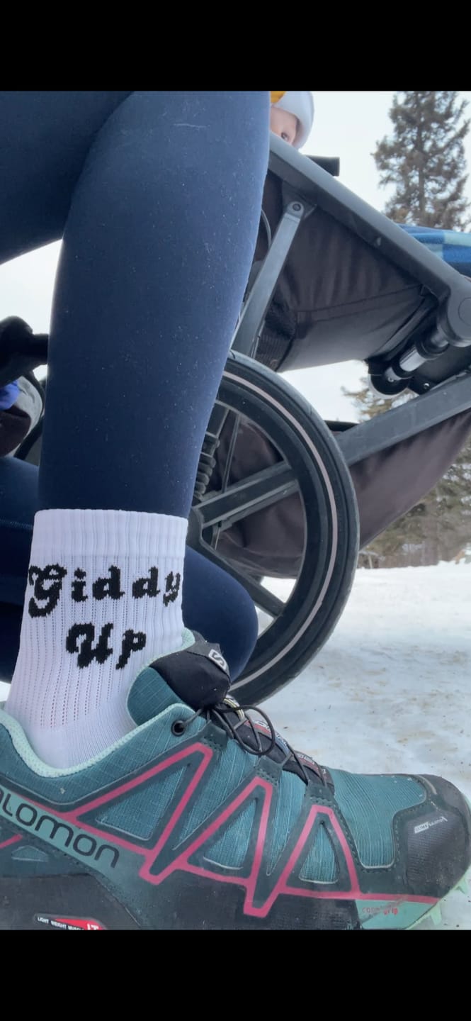 Customer photo review of GIDDY UP (2 Pack)