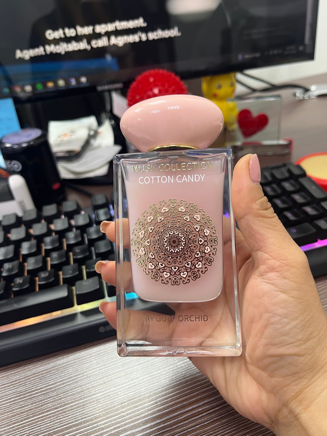 Customer photo review of COTTON CANDY MUSK