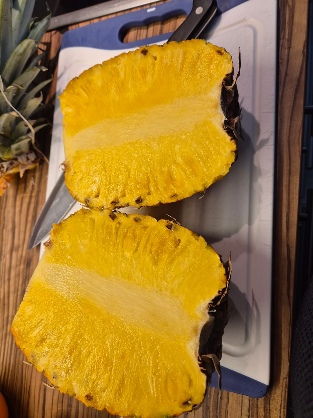 Customer photo review of Ananas Flugware reifgeerntet (Stk. ca. 1,5kg-2kg) Aktionspreis %