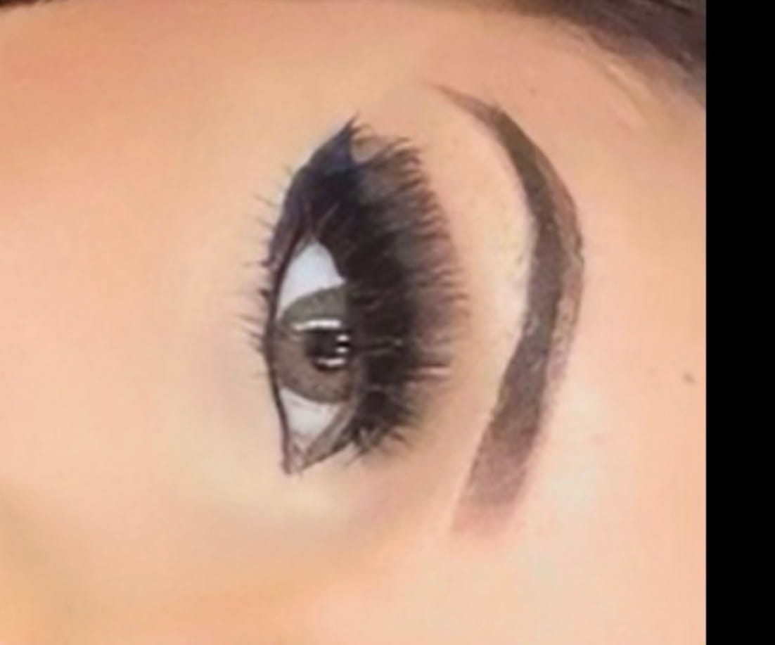 Customer photo review of DNA Taylor Brown Hazel Prescription Coloured Contact Lenses