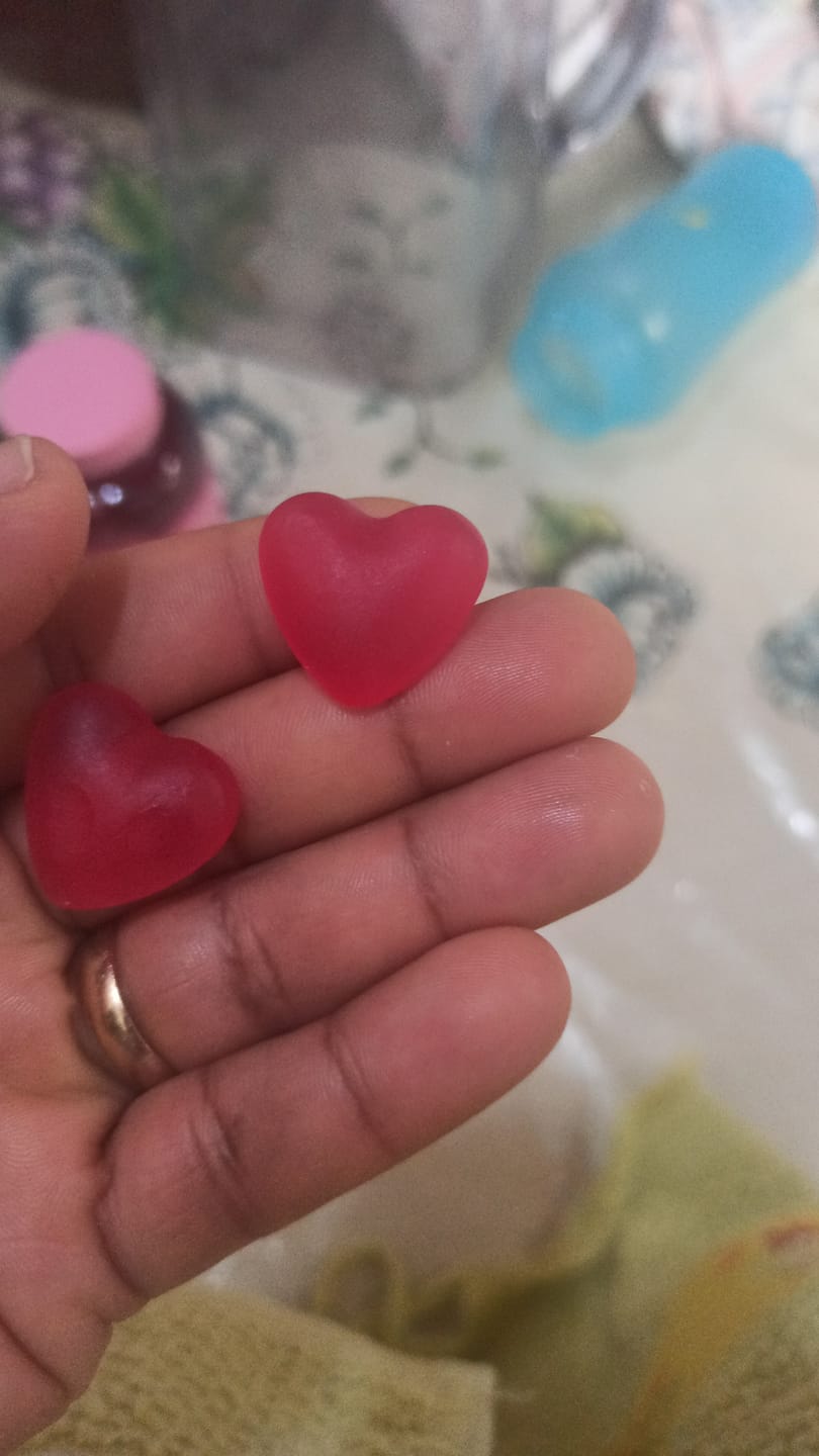 Customer photo review of 1 - Gummy® Hair - Tutti-Frutti 180g