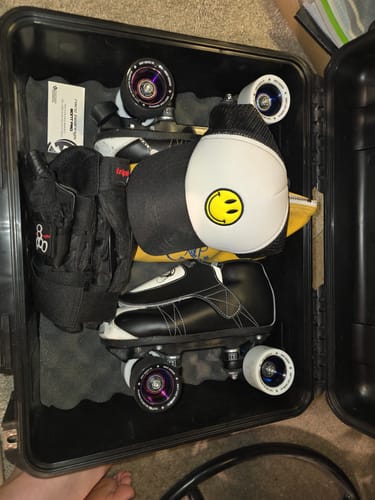 Customer photo review of Ghost Assassin Indoor & Jam Roller Skate Wheels