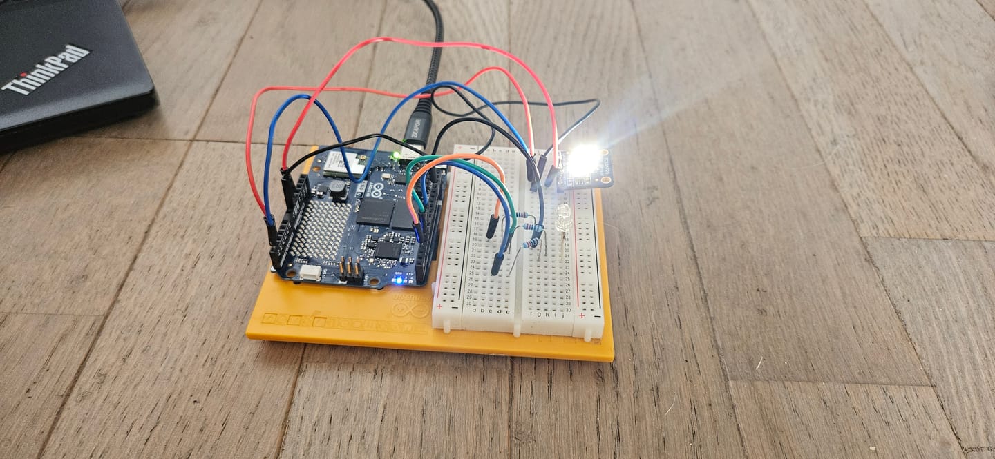 Customer photo review of Arduino UNO Q