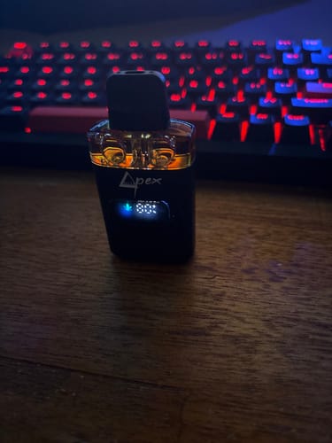 Customer photo review of Dual Chamber Disposable Vape 6G. Delta 9 - GELATO - PINAPPLE