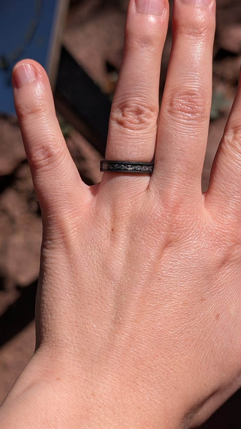 Customer photo review of Black Meteorite