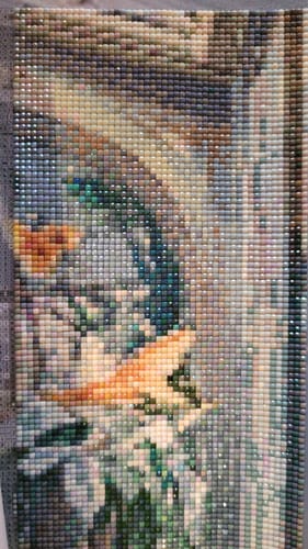 Customer photo review of 5D Diamond Painting - Vogelpark