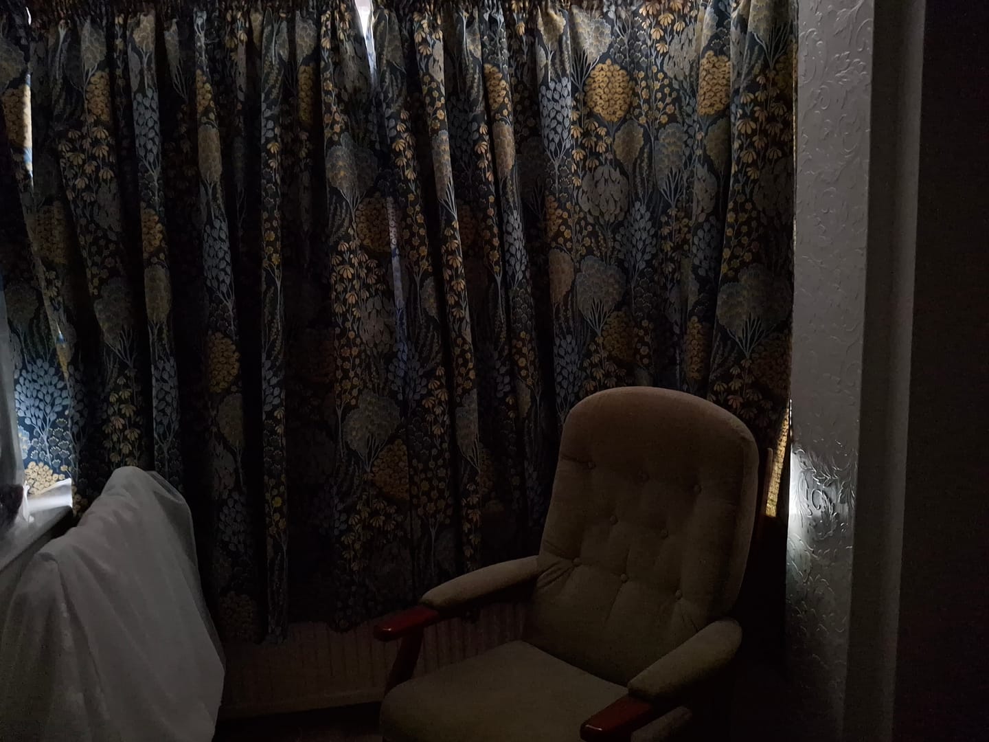 Customer photo review of Blackout Curtain Lining Fabric