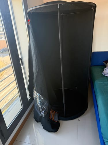 Customer photo review of The Sauna Pod