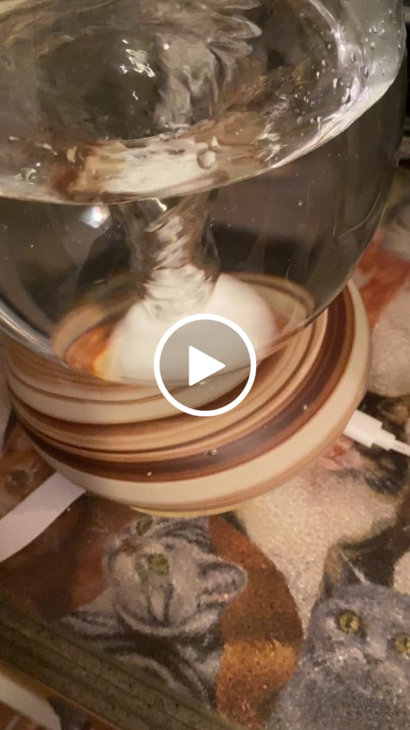 Customer video review of Swirl Structured Water Carafe