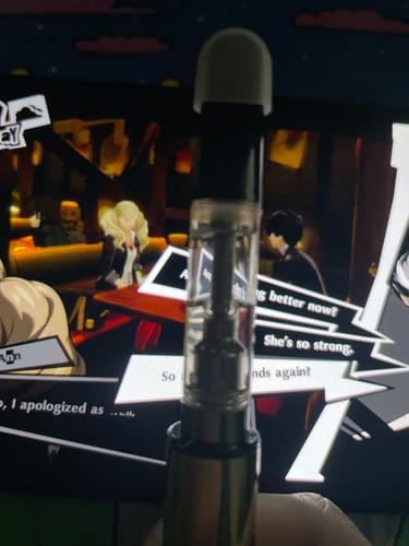 Customer photo review of 1 Gram THCA Full Spectrum Vape Cartridge | Berry Gelato - Hybrid