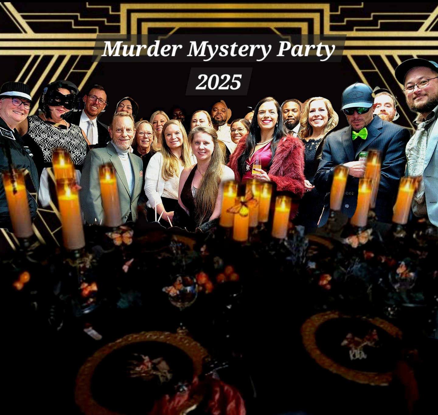 Customer photo review of The Art of Murder - An art Heist Murder Mystery Game Kit