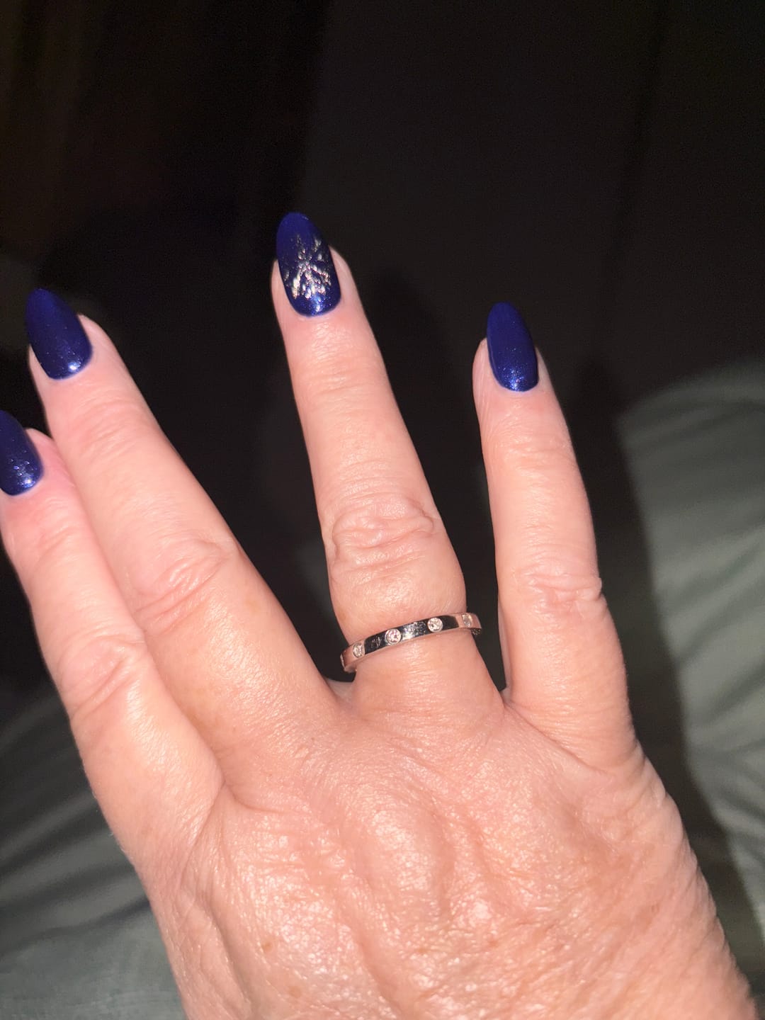 Customer photo review of Versa Lab Grown Diamond Band Ring
