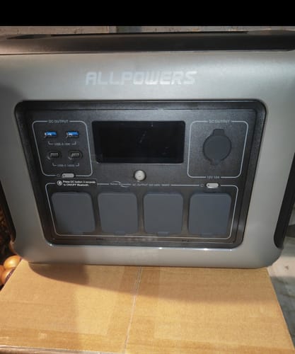 Customer photo review of ALLPOWERS R1500 Lite Tragbare  Powerstation | 1600W 1056Wh