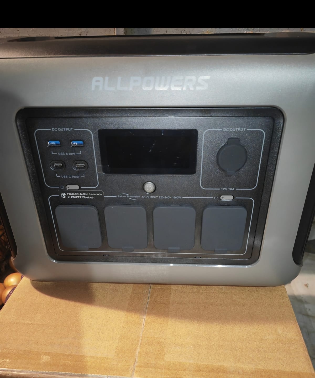 Customer photo review of ALLPOWERS R1500 Lite Tragbare  Powerstation | 1600W 1056Wh