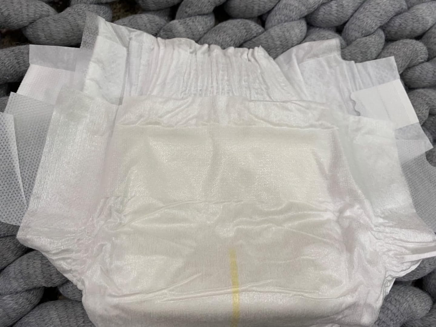 Customer photo review of Bamboo Diaper Trial Pack