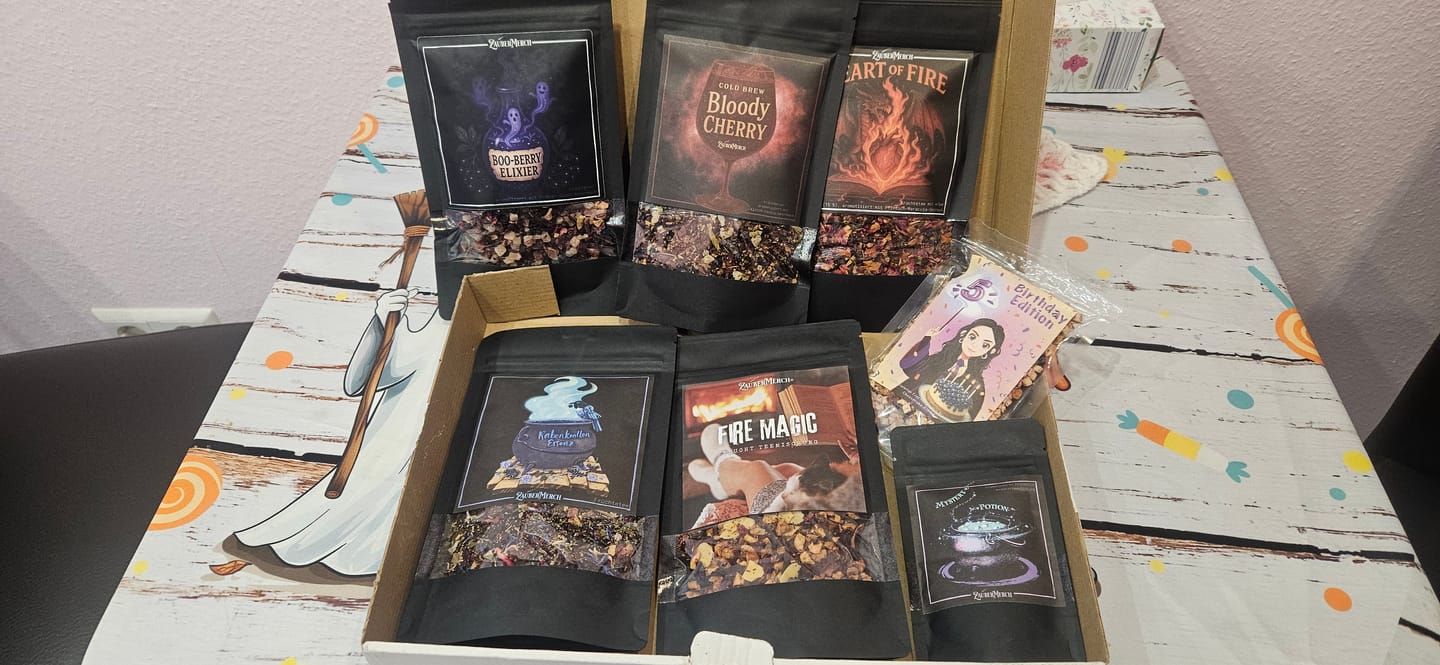 Customer photo review of Bloody Cherry – Cold Brew Teemischung 100g