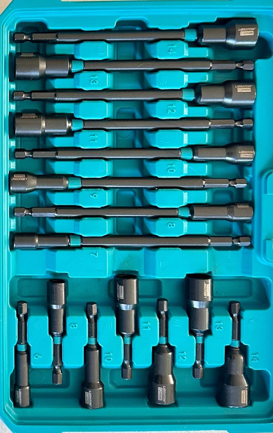 Customer photo review of LIBRATON 31PCS Nut Driver Set – Magnetic, Long, Metric & SAE
