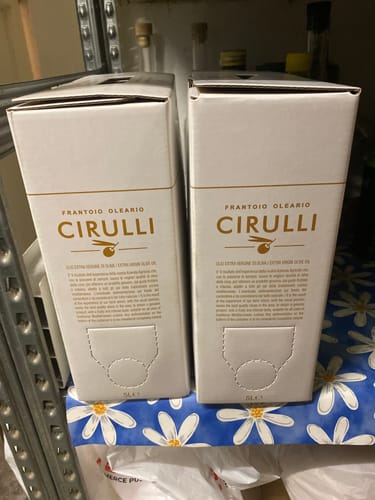 Customer photo review of Bag in box di olio extravergine di oliva • 5 Litri