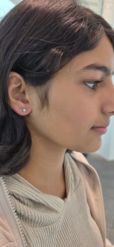 Customer photo review of Ear Piercing (Polo Park)