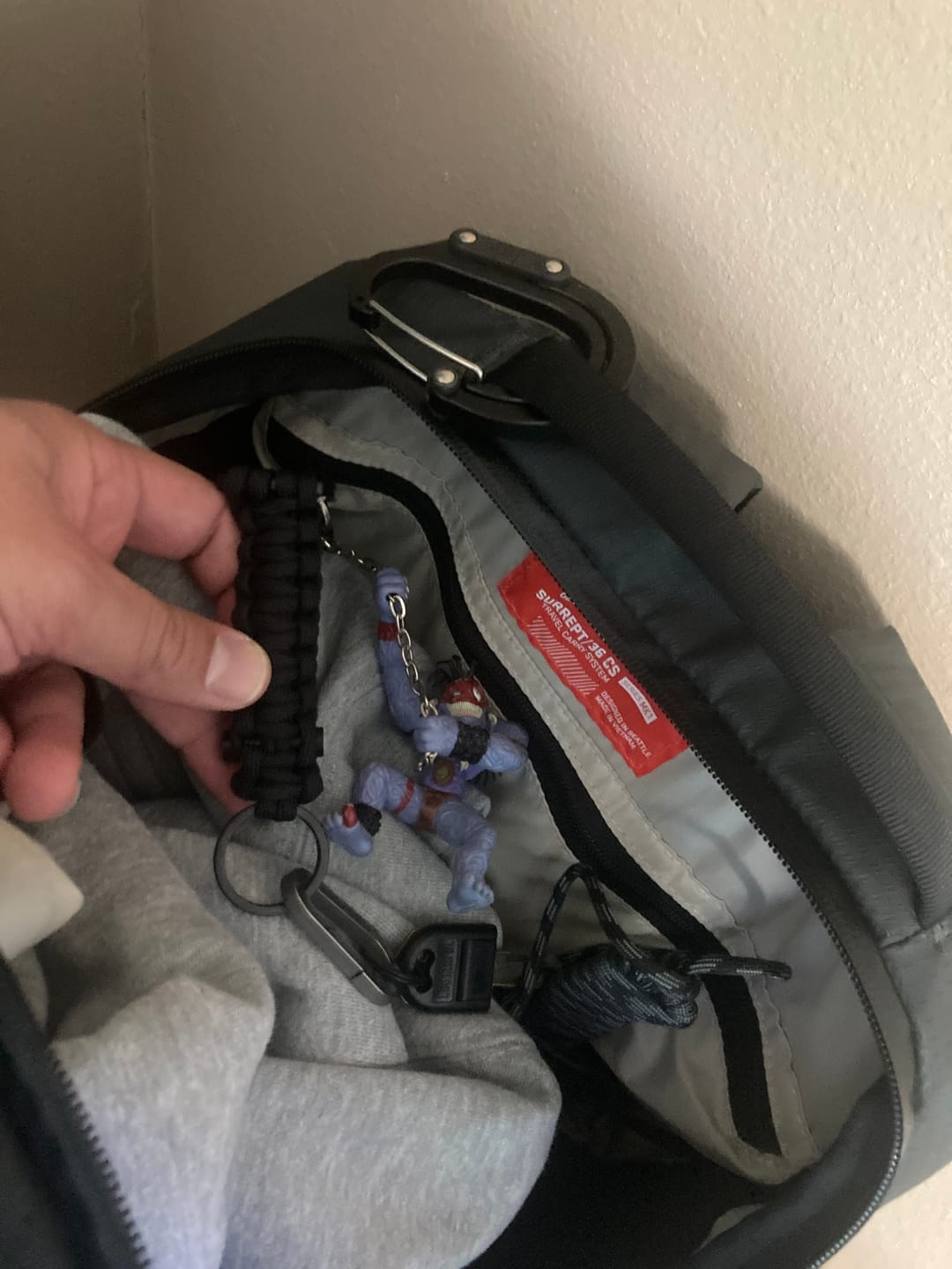 Customer photo review of DANGO TETHER MINI WITH FIRE STARTER