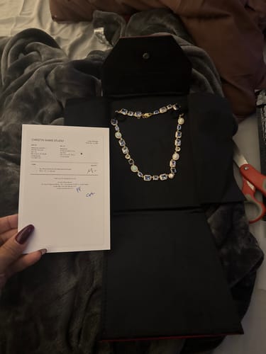 Customer photo review of Azul Blue Solstice Bundle (Necklace & Bracelet)