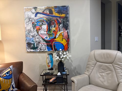 Customer review photo for Abstract Graffiti Art #GA021