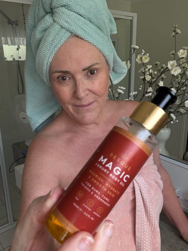 Customer photo review of Besque™ Magic Body Oil - 100ml