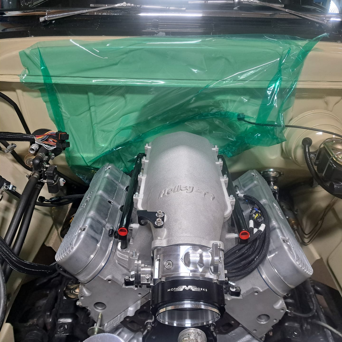 Customer photo review of ICON 102/105mm Cable Drive Throttle Body (Bare Finish) w/ Interchangeable Connection