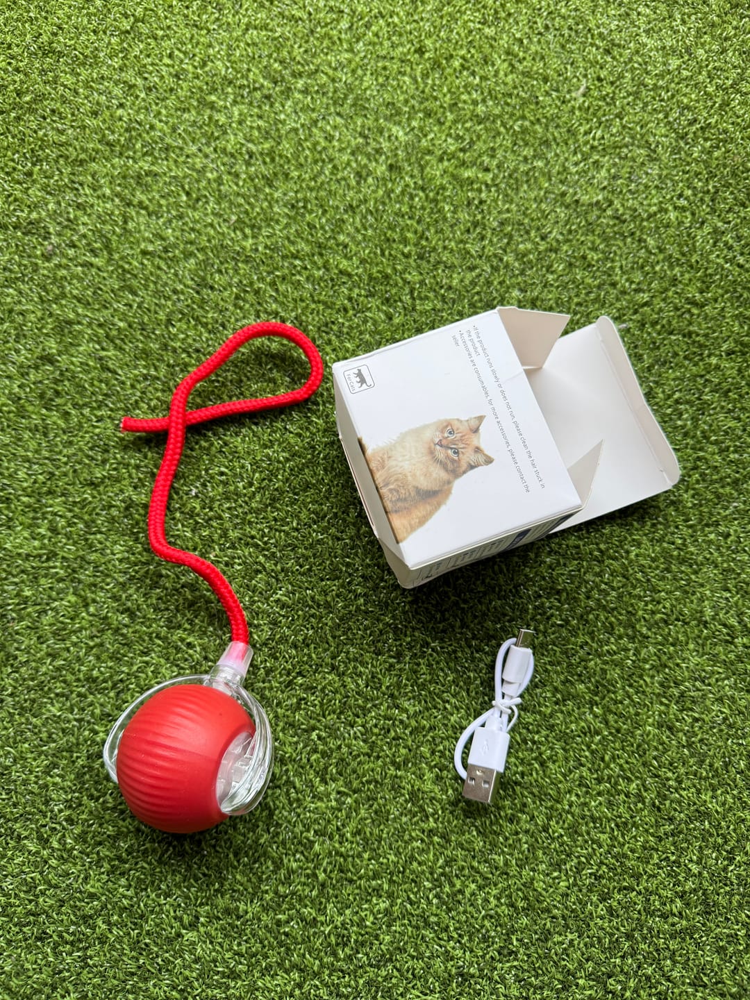 Customer photo review of Pelota interactiva inteligente
