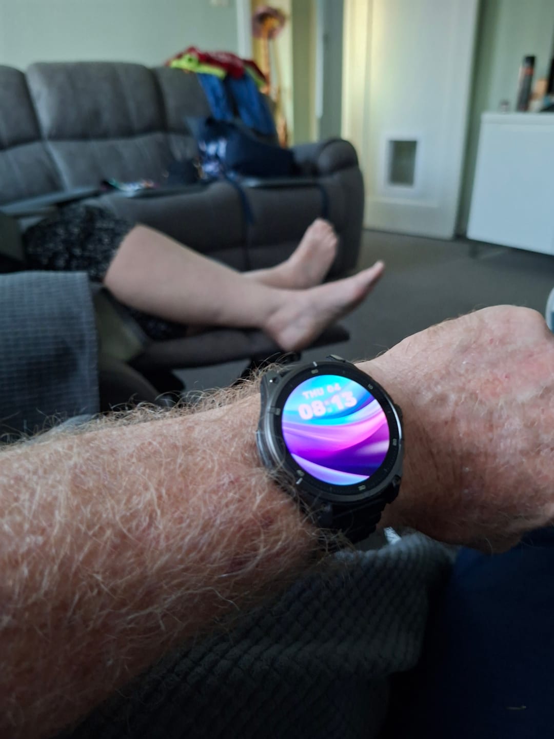 Customer photo review of ZE™ Pro 3 Smartwatch - Master Your Time and Health