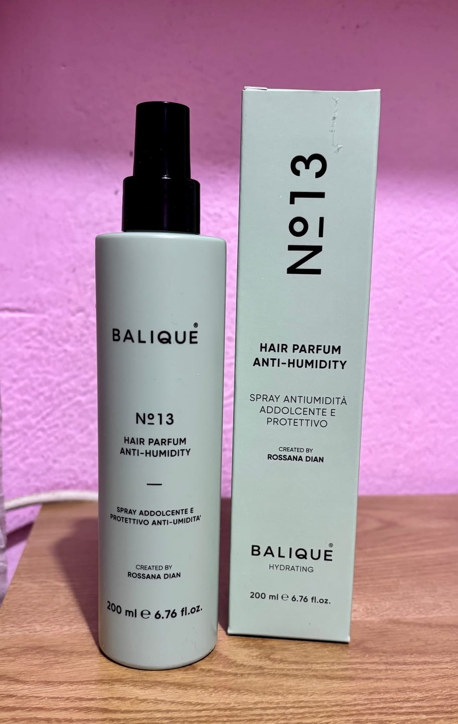 Customer photo review of N°13 - HAIR PARFUM ANTI HUMIDITY