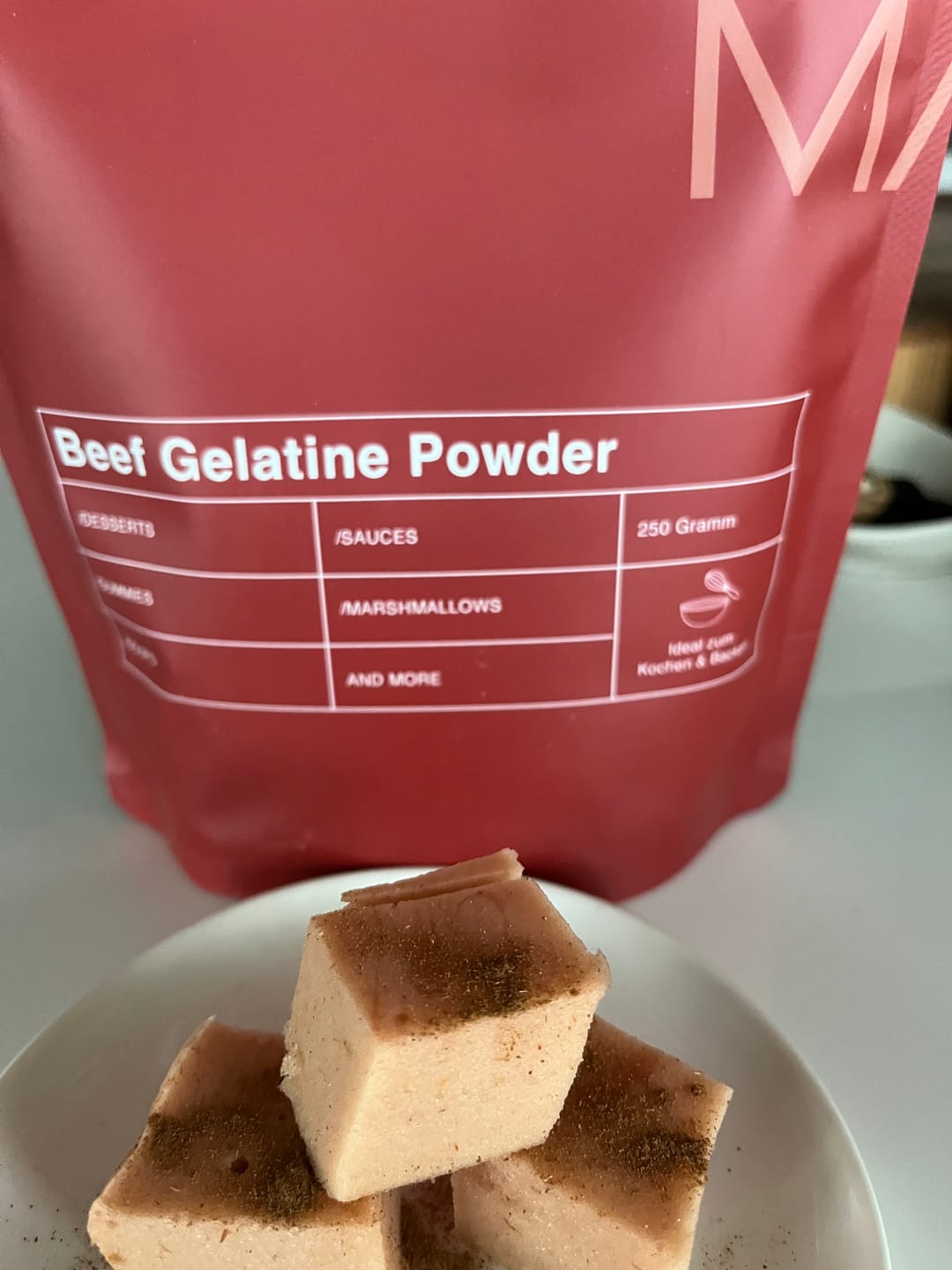 Customer photo review of Rindergelatine Pulver - Grass Fed Beef Gelatine