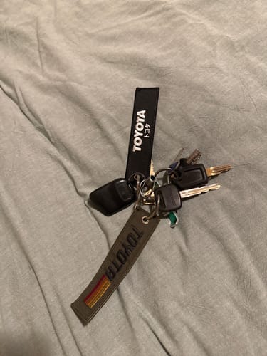 Customer photo review of JDM Toyota Stickers 3.5"x1.5"- 3 Pack
