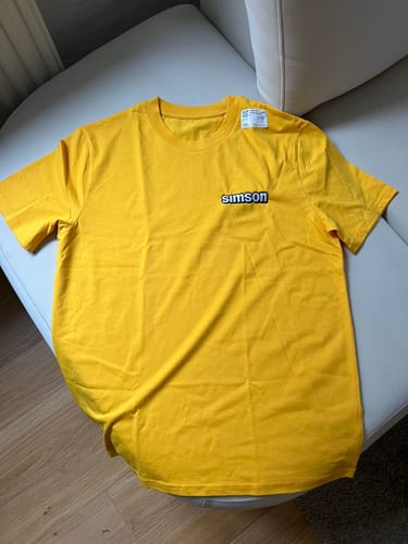 Customer photo review of BESTICKTES BIO-SHIRT • SIMSON