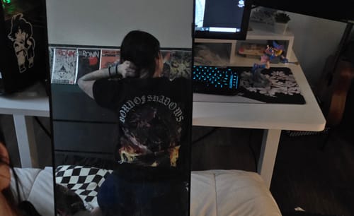 Customer photo review of Dragon Ball 'Trunks' T-Shirt