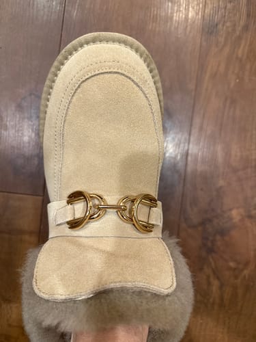 Customer photo review of Puff Buckle Beige