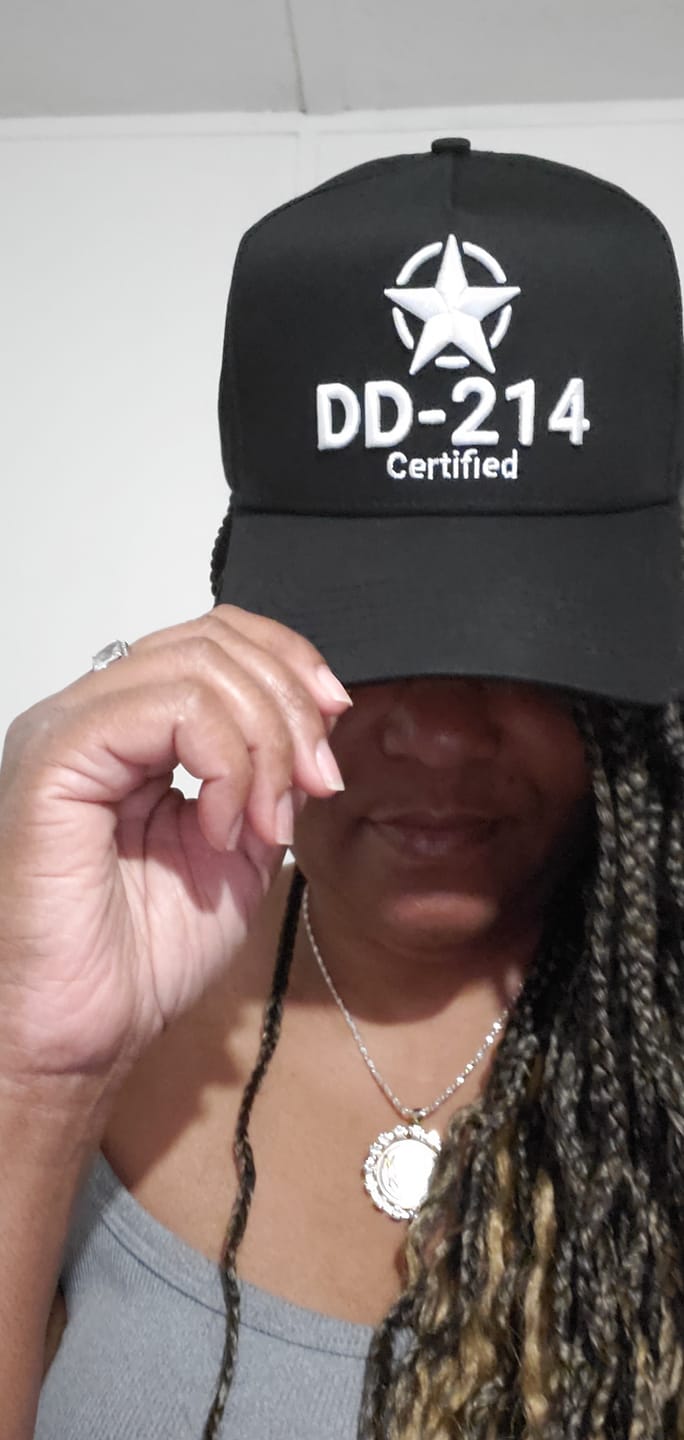 Customer photo review of Veterans Honor Snapback - (Black & White)
