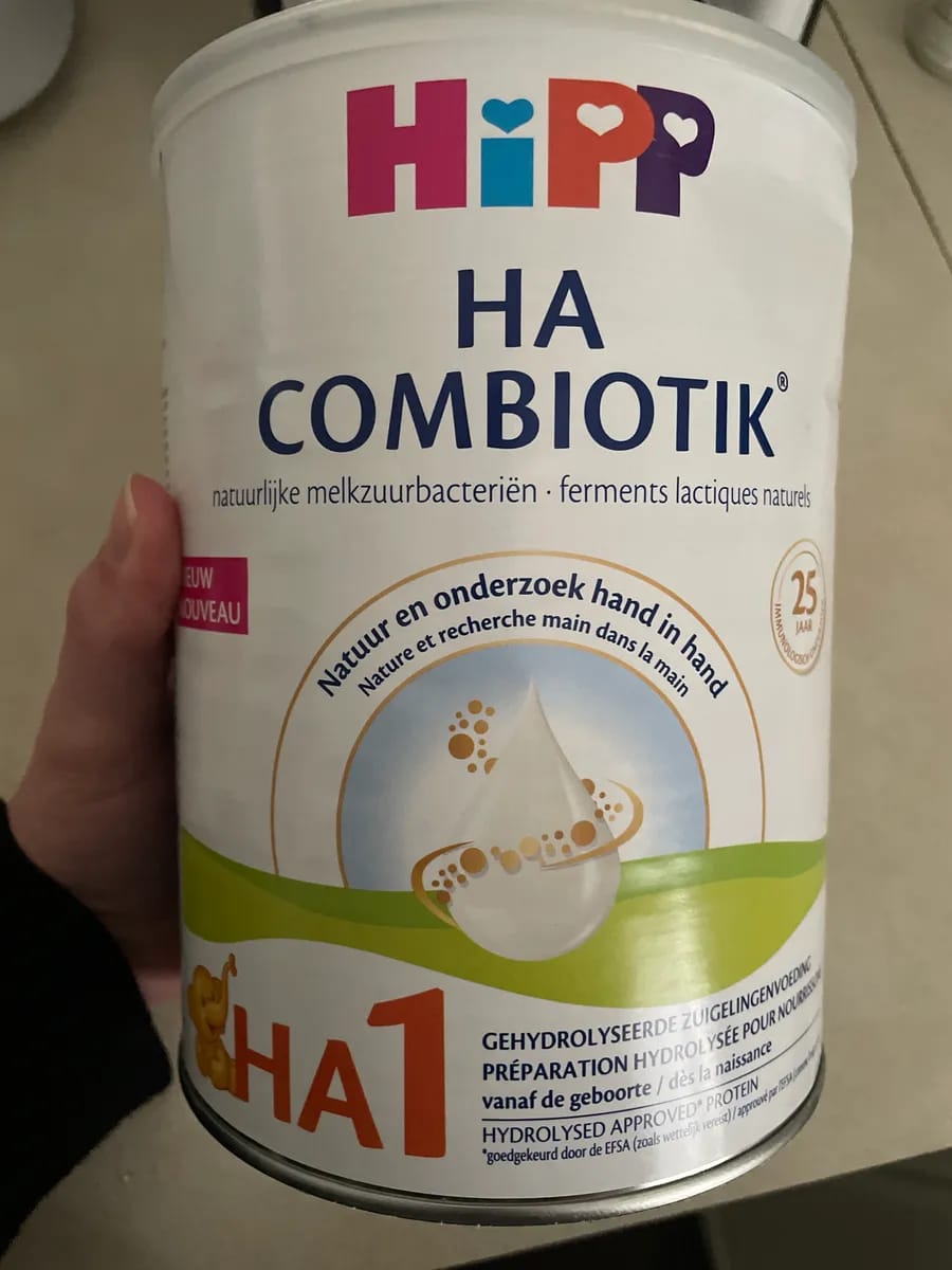 Customer photo review of HiPP Dutch Stage 1 Hypoallergenic (HA) Baby Formula 800g