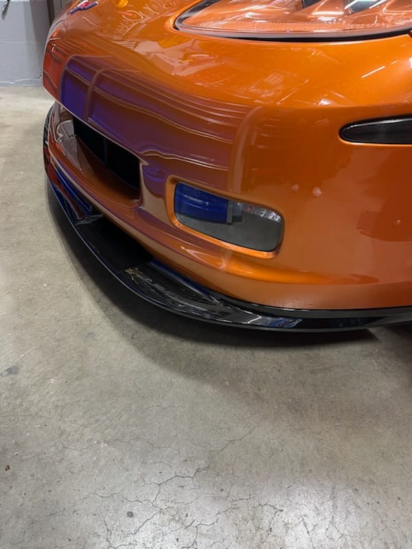 Customer photo review of Corvette C6 Grand Sport / Z06 Front Splitter Lip | ZR1 Conversion Package